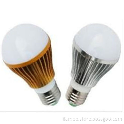 5W E27 LED Bulb, CE-certified, 85-265V AC, Epistar Chip, Aluminum Housing